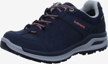 LOWA Flats in Blue: front