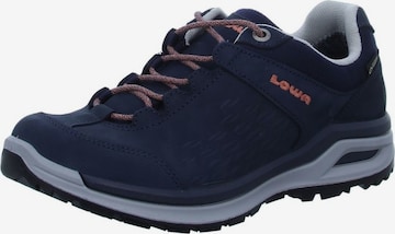 LOWA Flats in Blue: front