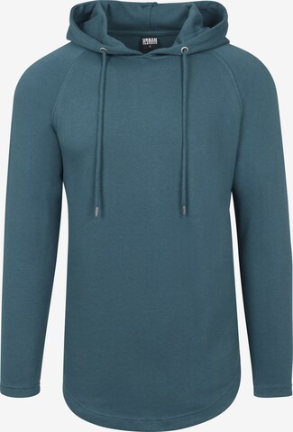 Urban Classics Sweatshirt in Blauw: voorkant