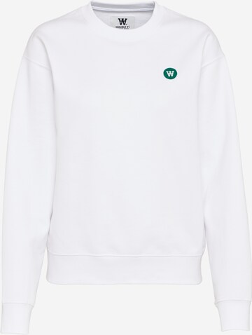 WOOD WOOD Sweatshirt 'Jess' in White: front