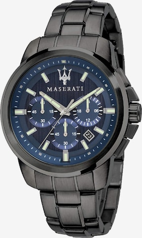 Maserati Analoog horloge in Blauw: voorkant