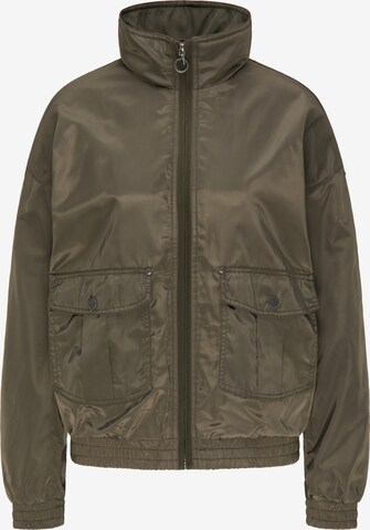 DREIMASTER Between-Season Jacket in Green: front