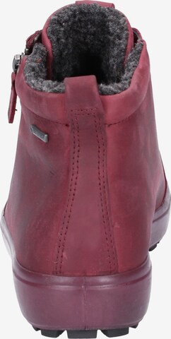 ECCO High-Top Sneakers in Red