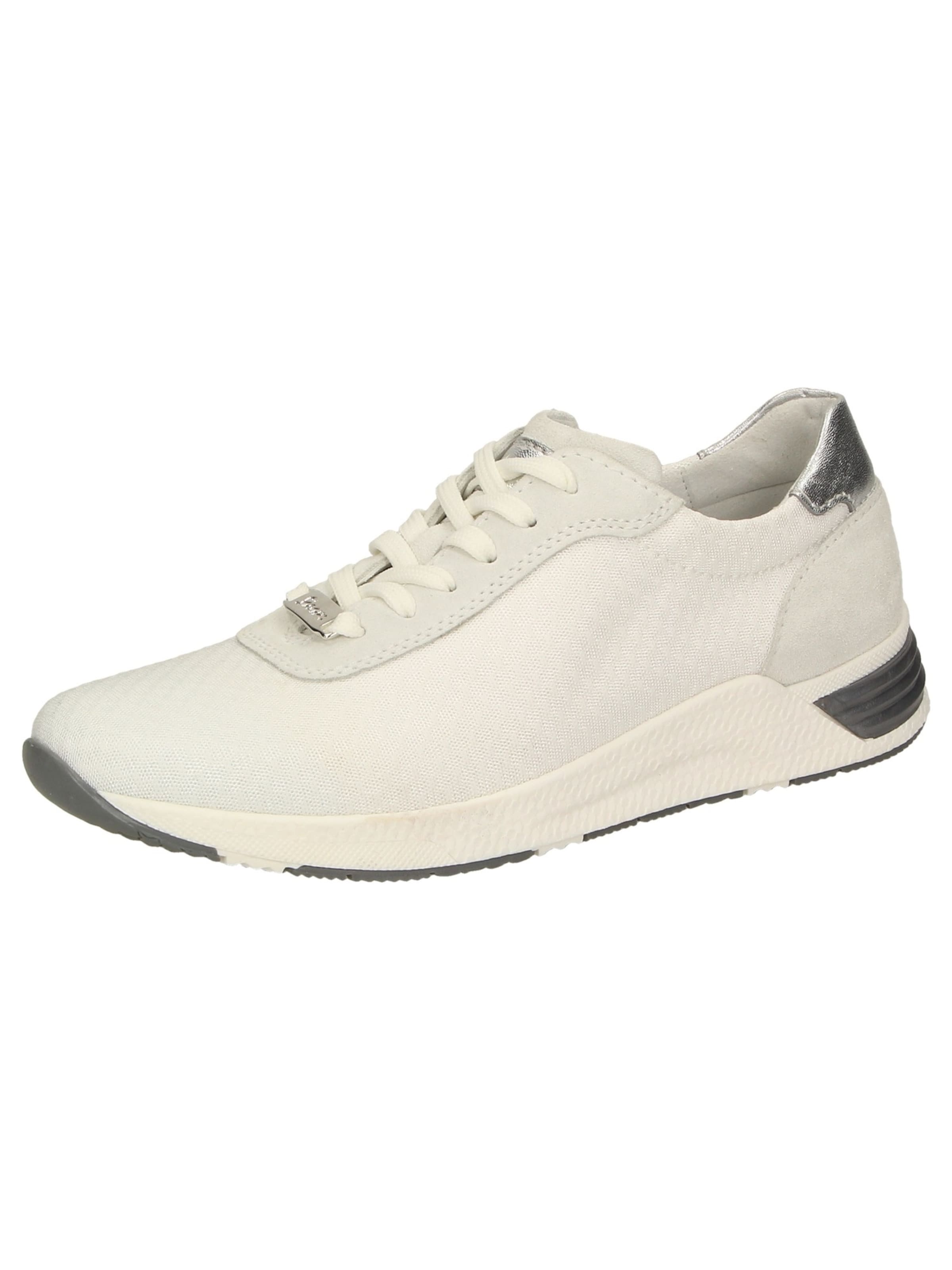 SIOUX - Sneakers laag 'Natovia-700' in de kleur Zilver