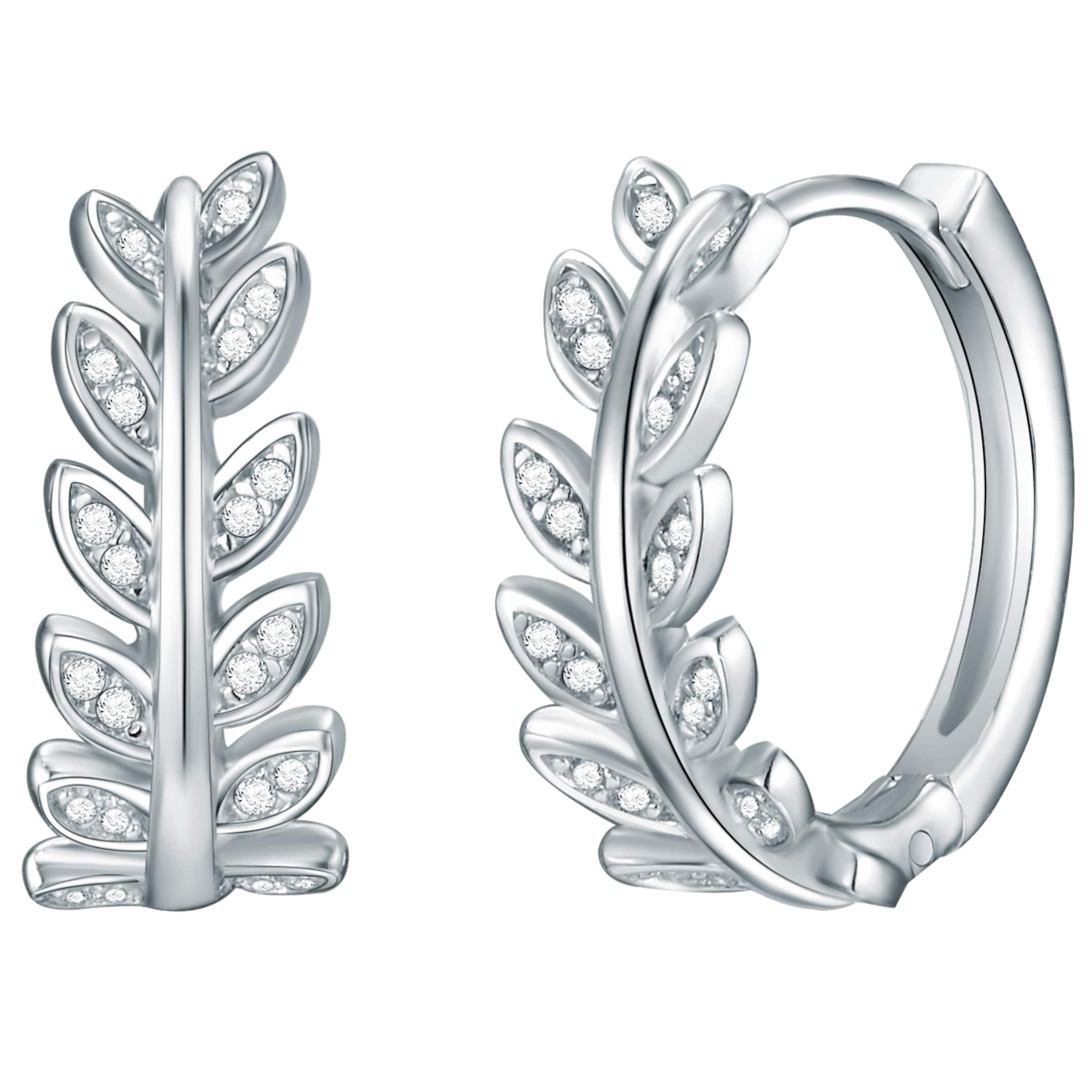 Rafaela Donata Earrings in Silver: front