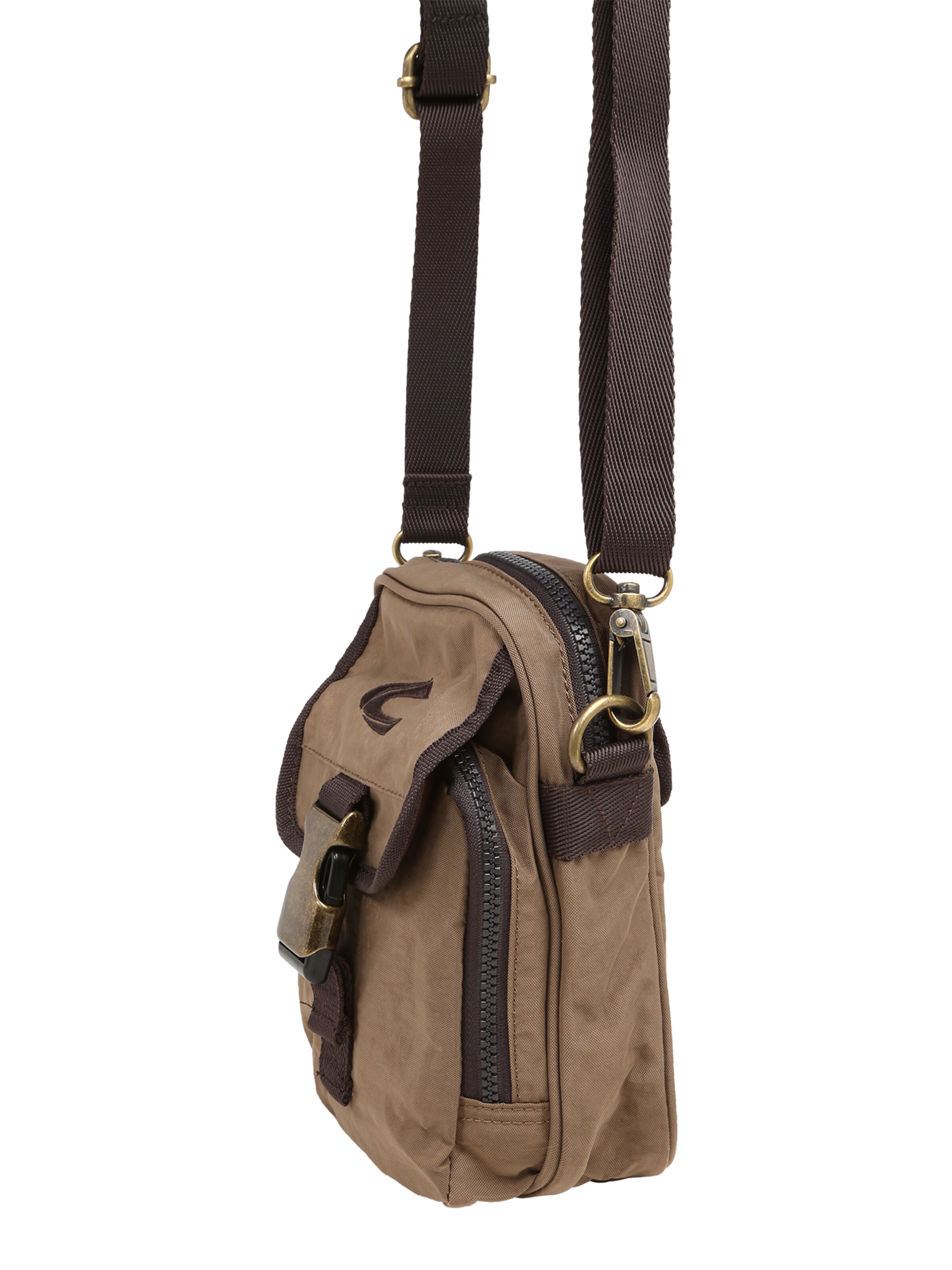 Sac à bandoulière 'Journey' CAMEL ACTIVE en beige : sur le côté