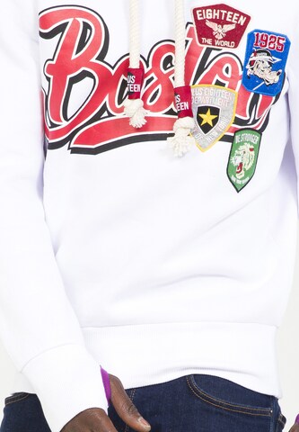 PLUS EIGHTEEN Sweatshirt in White