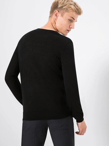 OLYMP Pullover in Schwarz: zadná strana