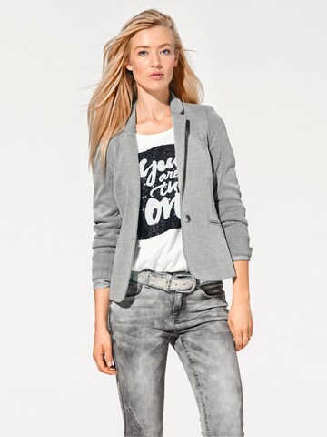 Blazer heine en gris : devant