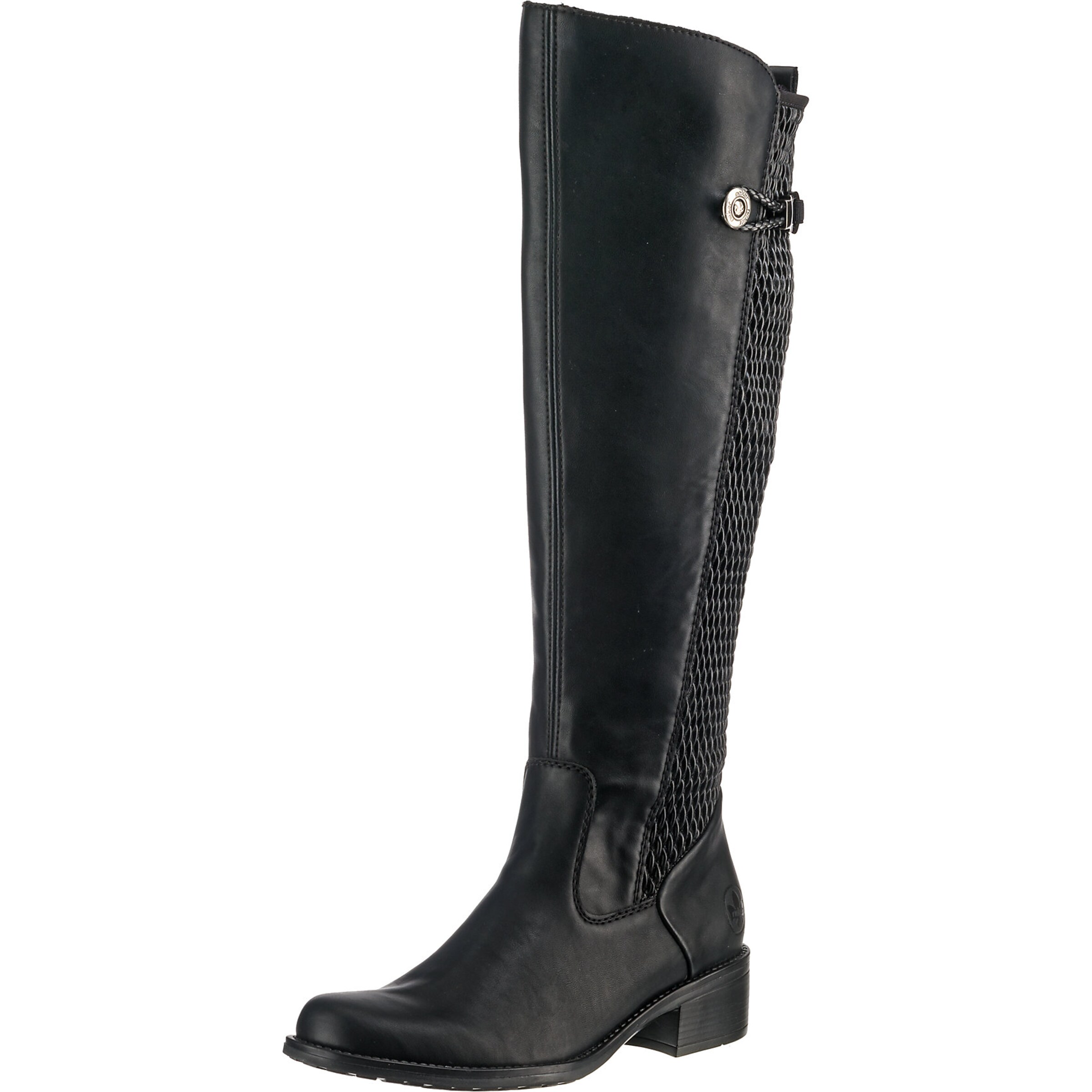 Rieker Boots in Black: front