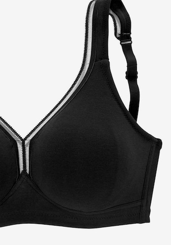 Invisible Soutien-gorge PETITE FLEUR en noir