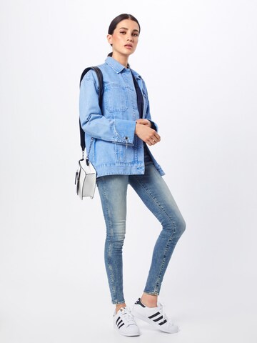Skinny Jeans 'Midge' di G-STAR in blu