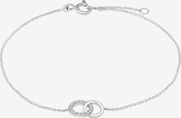 CHRIST Bracelet 'Diamonds' in Silver: front