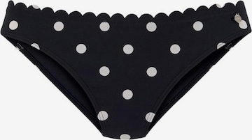 LASCANA Bikini nadrágok - fekete: elől