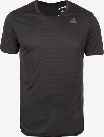 ADIDAS PERFORMANCE Functioneel shirt 'Supernova' in Zwart: voorkant