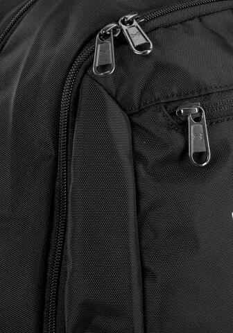 UNDER ARMOUR Backpack 'Hustle' in Schwarz