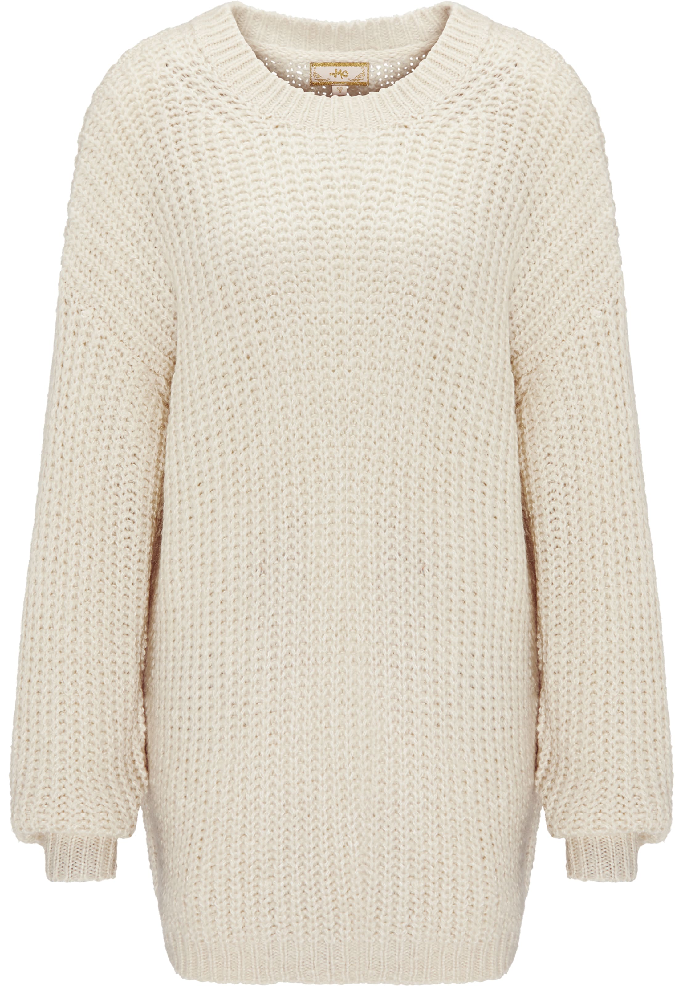 MYMO - Oversized trui in de kleur Wit