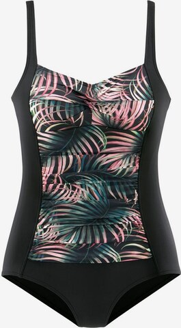 LASCANA T-shirt Plavky – mix barev: přední strana