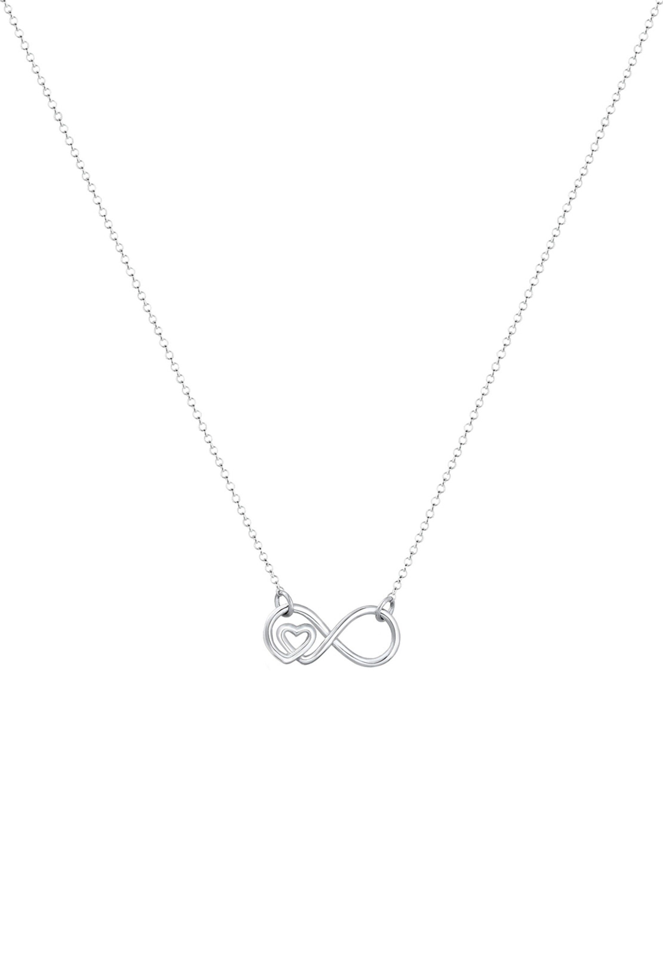 ELLI Necklace 'Herz' in Silver