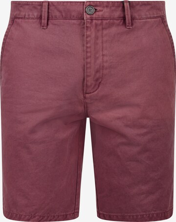 !Solid Chino Pants 'Pinhel' in Red: front