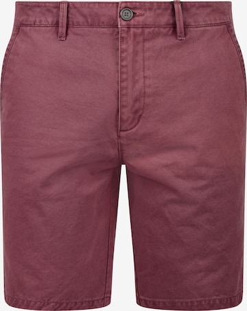 !Solid Regular Chino Pants 'Pinhel' in Red: front