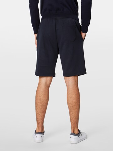 Regular Pantalon 'POSHORTM9-SHORT' Polo Ralph Lauren en bleu : derrière