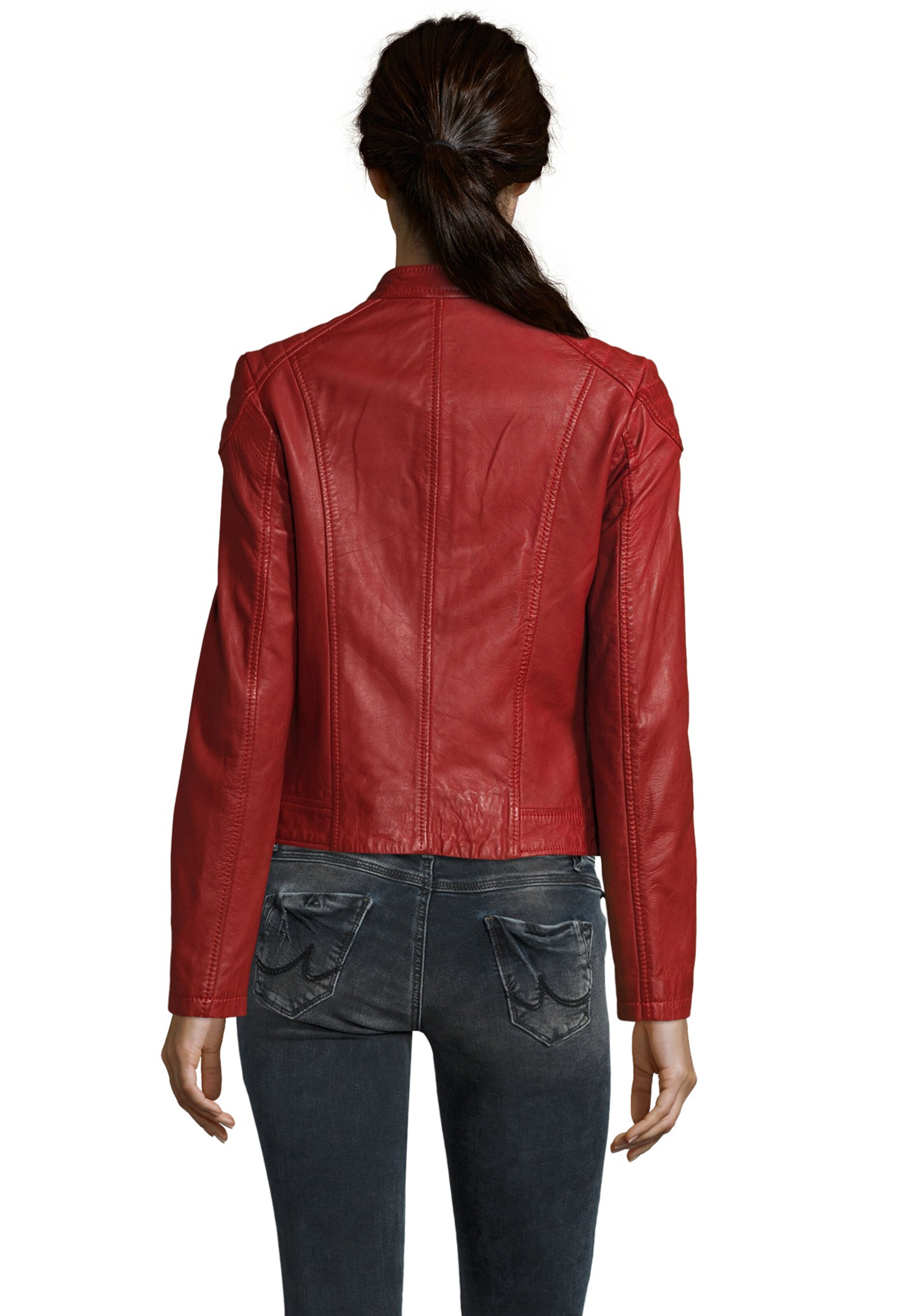 7ELEVEN Between-Season Jacket 'Raffi' in Red