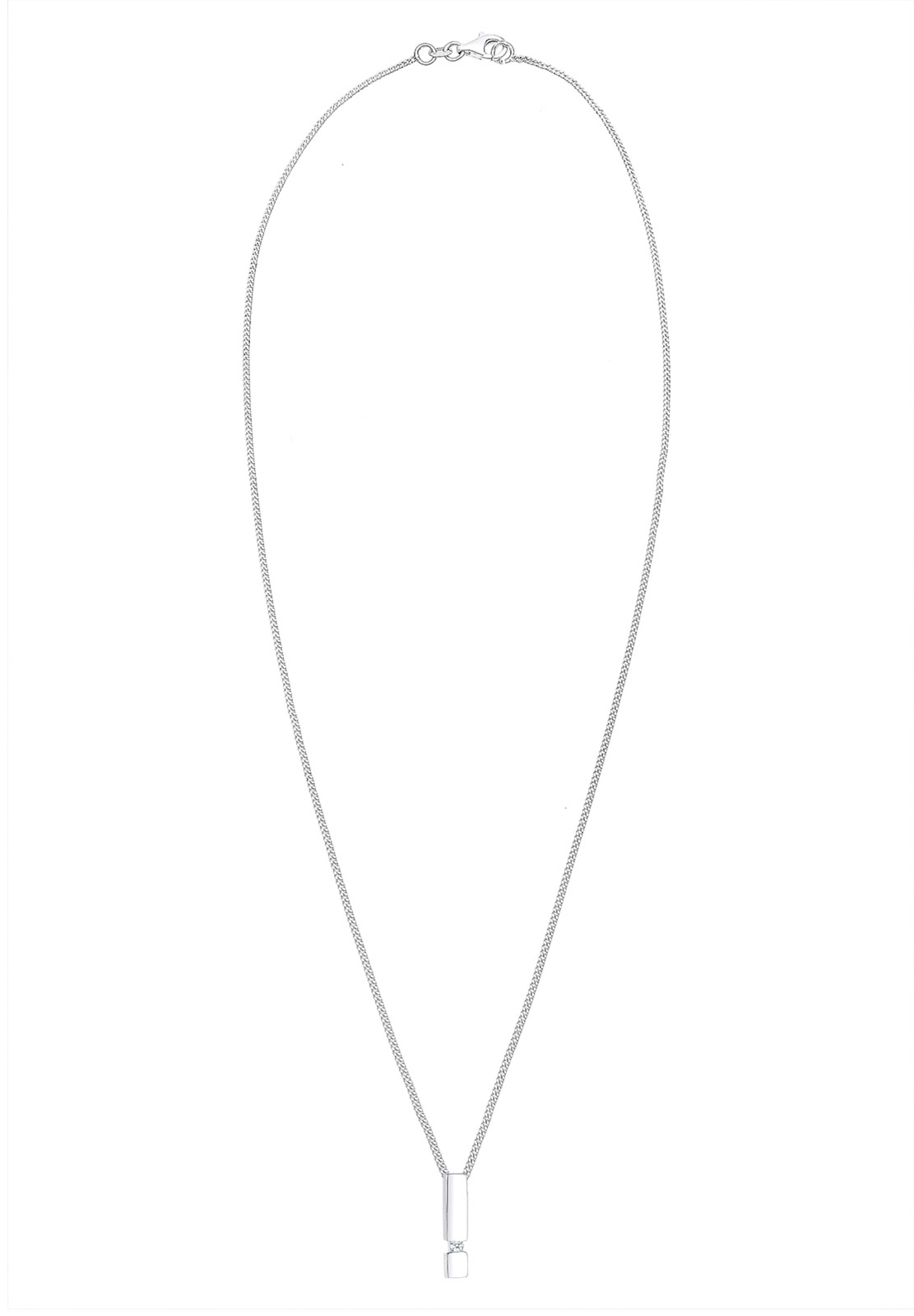 Elli DIAMONDS Kette in Silber: Vorderseite