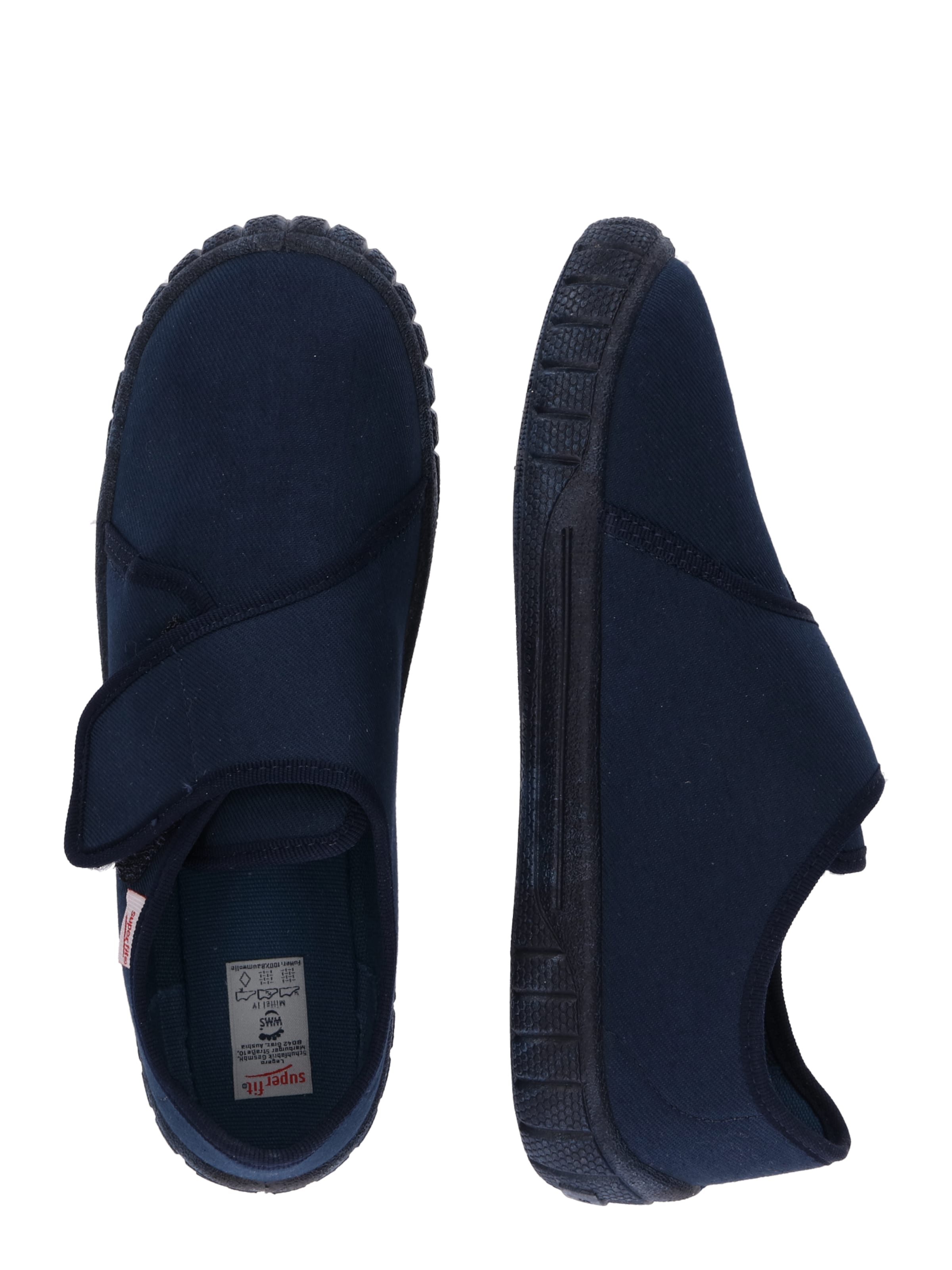 SUPERFIT Sisäkengät 'Bill' värissä sininen: sivusta