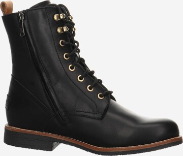 PANAMA JACK Lace-Up Ankle Boots in Black