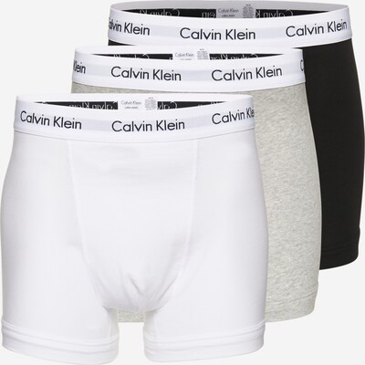 Calvin Klein Underwear Boxers em acinzentado / preto / branco, Vista do produto