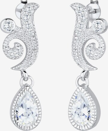 Boucles d'oreilles 'Kristall' ELLI PREMIUM en argent : devant