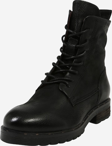 Bottines à lacets MJUS en noir : devant