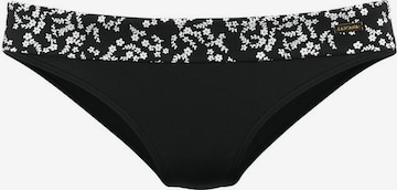 LASCANA Bikinihose 'Meadow' in Schwarz: predná strana