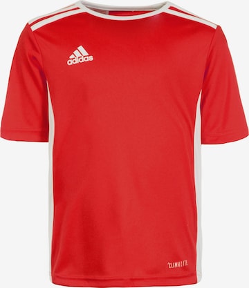 T-Shirt fonctionnel 'Entrada 18' ADIDAS SPORTSWEAR en rouge : devant