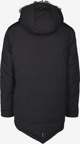 Urban Classics Winter parka in Black