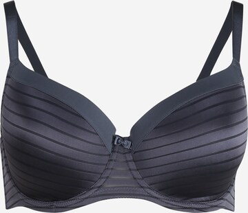 Dorina Regular Bra 'CARMEN LIGHT PADDED DEMI' in Black: front