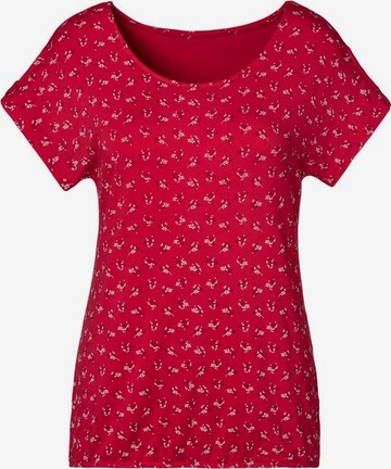 LASCANA T-Shirt in Rot: predná strana