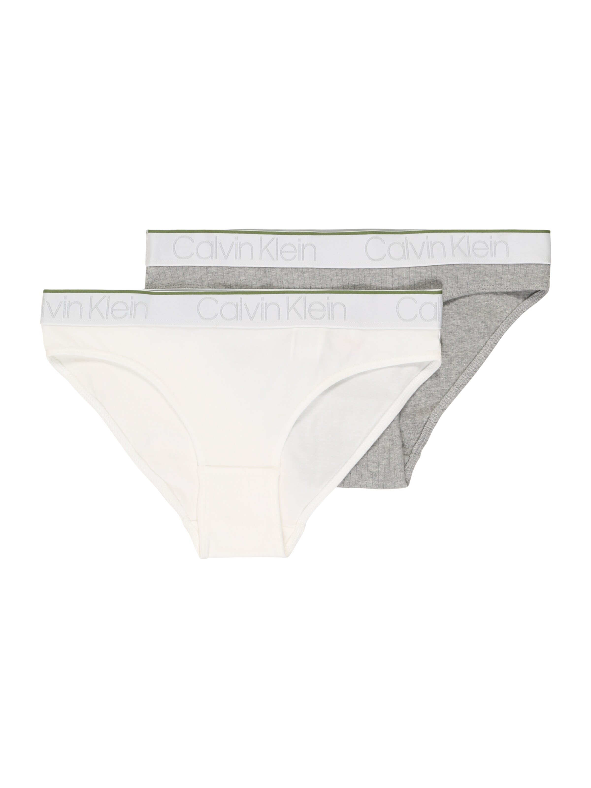 Calvin Klein Underwear - Onderbroek '2PK BIKINI' in de kleur Grijs gemêleerd