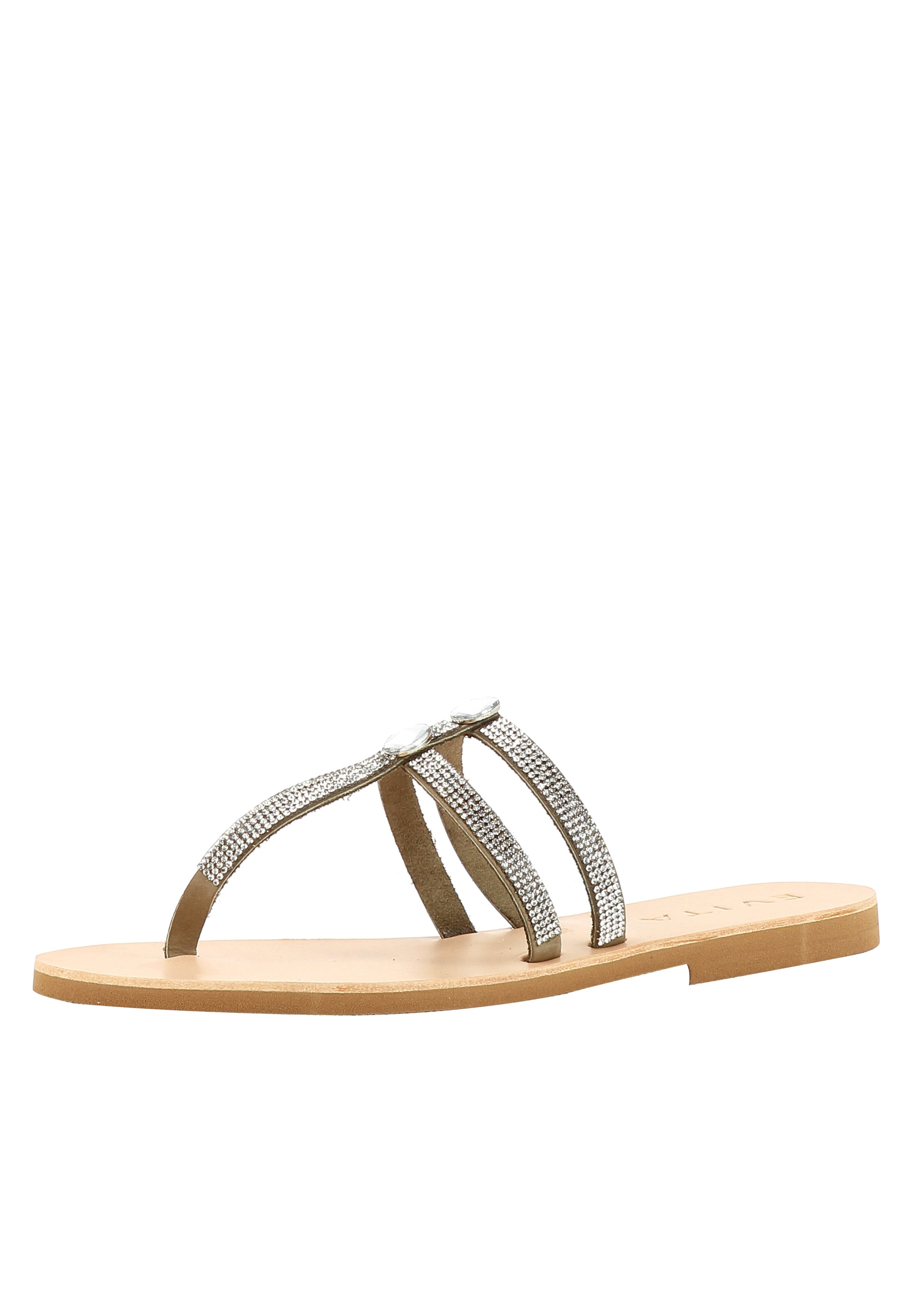 EVITA Sandale in Beige: Vorderseite