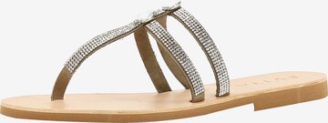 EVITA Teenslipper in Beige: voorkant