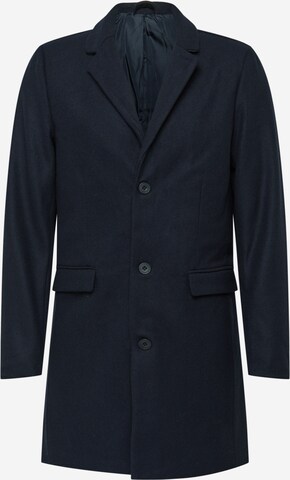 Manteau mi-saison Casual Friday en bleu : devant