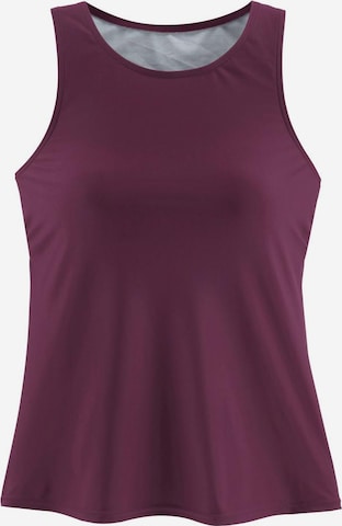 LASCANA Tankini Top in Purple: front