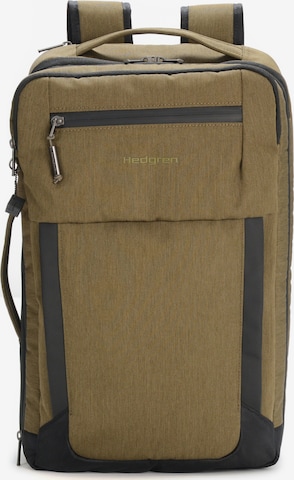 Hedgren Backpack 'Keyed' in Green: front