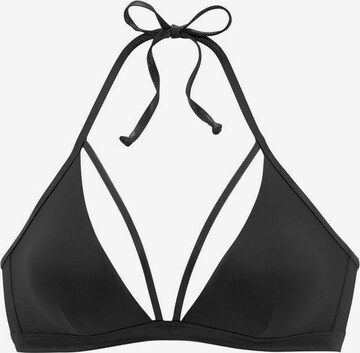 Top per bikini di LASCANA in nero: frontale