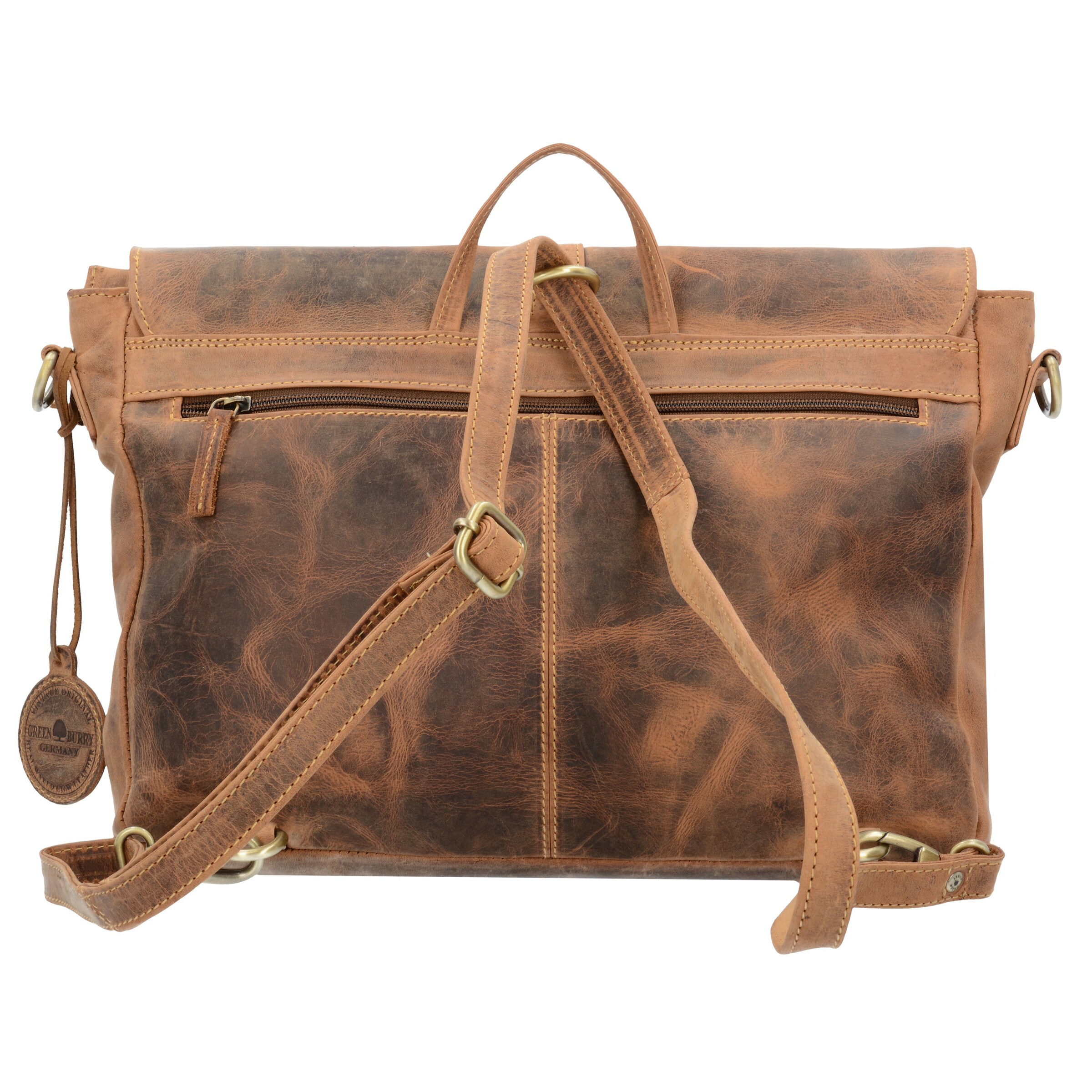 GREENBURRY Schoudertas in Bruin