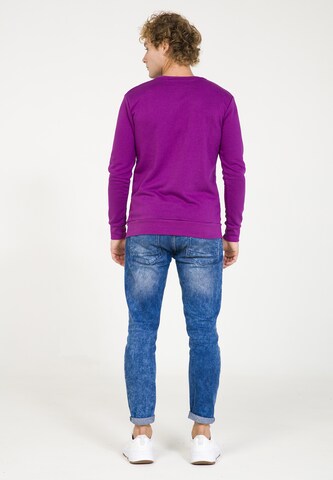 Sweat-shirt PLUS EIGHTEEN en violet