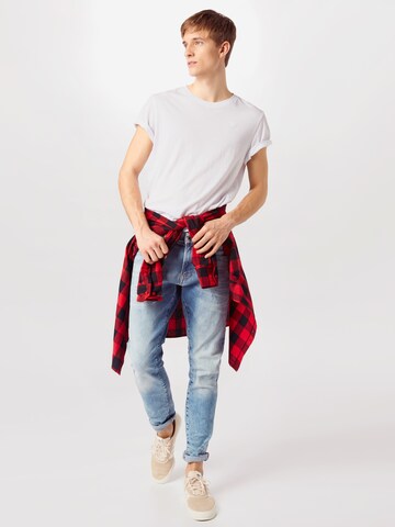 G-STAR - Skinny Vaquero en azul