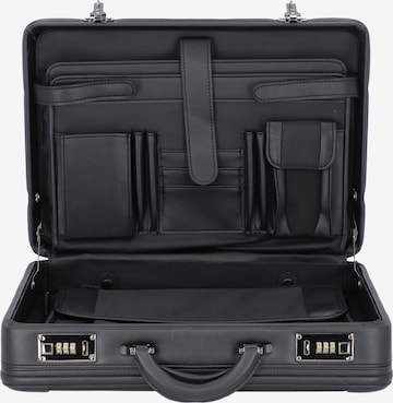 Alassio Briefcase in Black