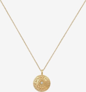 ELLI Necklace 'Astro, Sternzeichen, Vintage' in Gold: front